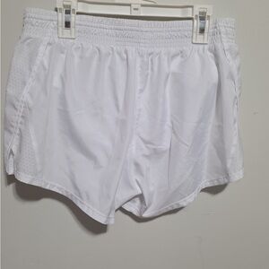 Nike Women's White Athletic Shorts